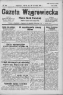 Gazeta Wągrowiecka: pismo ziemi pałuckiej 1938.09.13 R.18 Nr209