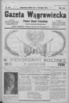 Gazeta Wągrowiecka: pismo ziemi pałuckiej 1938.11.11 R.18 Nr259