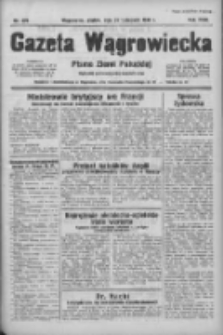 Gazeta Wągrowiecka: pismo ziemi pałuckiej 1938.11.25 R.18 Nr270