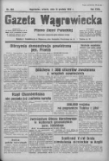 Gazeta Wągrowiecka: pismo ziemi pałuckiej 1938.12.13 R.18 Nr284