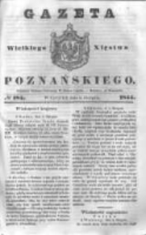 Gazeta Wielkiego Xięstwa Poznańskiego 1844.08.08 Nr184