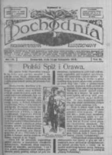 Pochodnia. Narodowy Tygodnik Illustrowany. 1918.11.14 R.6 nr46