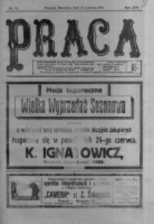 Praca: tygodnik polityczny i literacki, illustrowany. 1912.06.23 R.16 nr25