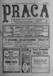 Praca: tygodnik polityczny i literacki, illustrowany. 1912.08.11 R.16 nr32