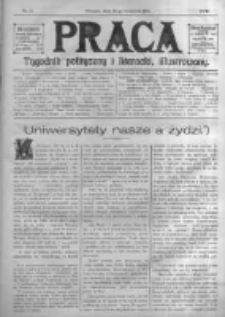 Praca: tygodnik polityczny i literacki, illustrowany. 1914.04.26 R.18 nr17