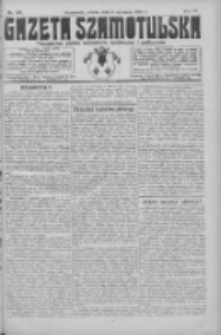 Gazeta Szamotulska: niezależne pismo narodowe, społeczne i polityczne 1924.09.06 R.3 Nr107