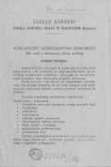 Zakład Kórnicki Szkoła Domowej Pracy w Zakopanem (Kuźnice). Kurs roczny gospodarstwa domowego (dla osób z ukończoną szkołą średnią)