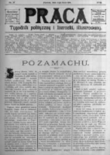 Praca: tygodnik polityczny i literacki, illustrowany. 1914.07.05 R.18 nr27