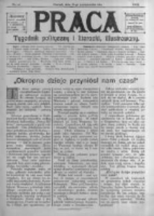 Praca: tygodnik polityczny i literacki, illustrowany. 1914.10.25 R.18 nr43