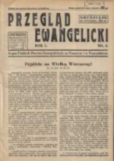 Przegląd Ewangelicki: organ Polskich Zborów Ewangelickich na Pomorzu i w Poznańskiem 1934.01.16 R.1 Nr2