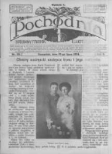 Pochodnia. Narodowy Tygodnik Illustrowany. 1914.07.16 R.2 nr29