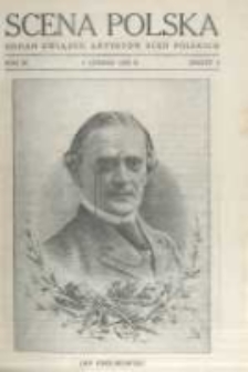 Scena Polska: organ Związku Artystów Scen Polskich. 1929 R.9 z.3