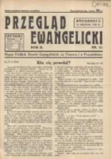 Przegląd Ewangelicki: organ Polskich Zborów Ewangelickich na Pomorzu i w Poznańskiem 1935.08.16 R.2 Nr15
