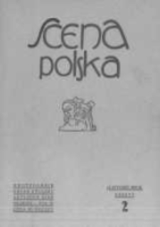 Scena Polska: organ Związku Artystów Scen Polskich. 1931 R.11 z.2