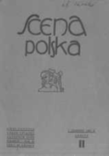 Scena Polska: organ Związku Artystów Scen Polskich. 1931 R.11 z.11
