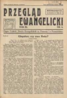 Przegląd Ewangelicki: organ Polskich Zborów Ewangelickich na Pomorzu i w Poznańskiem 1936.03.16 R.3 Nr6