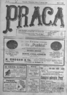 Praca: tygodnik polityczny i literacki, illustrowany. 1918.03.17 R.22 nr11