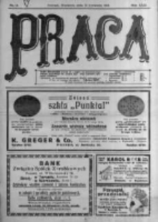 Praca: tygodnik polityczny i literacki, illustrowany. 1918.04.21 R.22 nr16