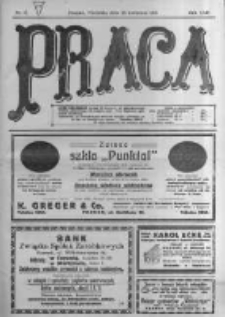Praca: tygodnik polityczny i literacki, illustrowany. 1918.04.28 R.22 nr17