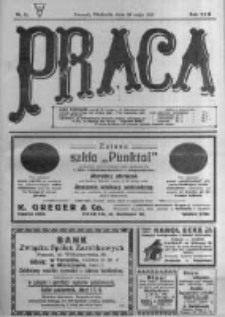 Praca: tygodnik polityczny i literacki, illustrowany. 1918.05.26 R.22 nr21