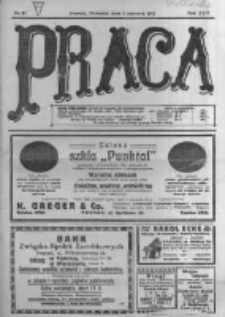 Praca: tygodnik polityczny i literacki, illustrowany. 1918.06.02 R.22 nr22