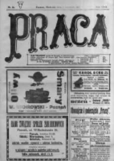 Praca: tygodnik polityczny i literacki, illustrowany. 1918.09.01 R.22 nr35