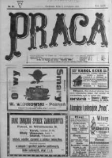 Praca: tygodnik polityczny i literacki, illustrowany. 1918.09.08 R.22 nr36
