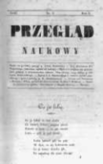 Przegląd Naukowy, Literaturze, Wiedzy i Umnictwu Poświęcony. 1843 T.1 nr2