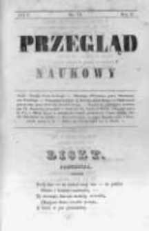 Przegląd Naukowy, Literaturze, Wiedzy i Umnictwu Poświęcony. 1843 T.2 nr11