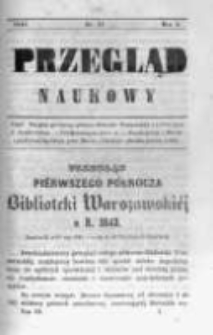 Przegląd Naukowy, Literaturze, Wiedzy i Umnictwu Poświęcony. 1843 T.3 nr27