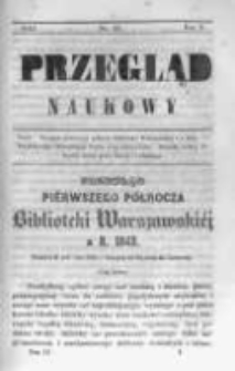 Przegląd Naukowy, Literaturze, Wiedzy i Umnictwu Poświęcony. 1843 T.4 nr28