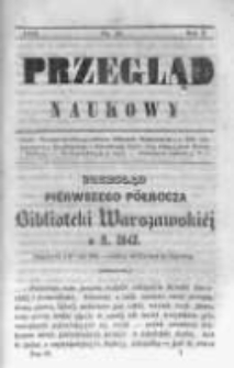Przegląd Naukowy, Literaturze, Wiedzy i Umnictwu Poświęcony. 1843 T.4 nr31
