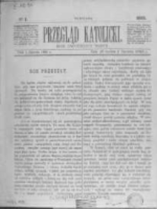 Przegląd Katolicki. 1885.01.01 R.23 nr1