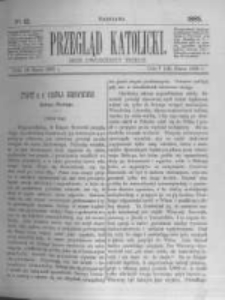Przegląd Katolicki. 1885.03.19 R.23 nr12