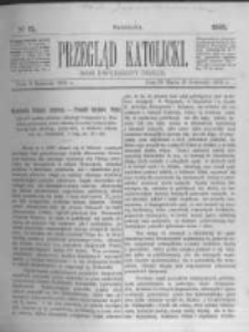 Przegląd Katolicki. 1885.04.09 R.23 nr15