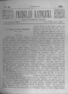 Przegląd Katolicki. 1885.06.25 R.23 nr26
