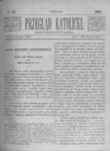 Przegląd Katolicki. 1885.08.13 R.23 nr33