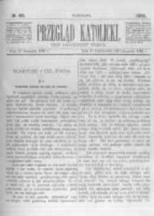 Przegląd Katolicki. 1885.11.12 R.23 nr46