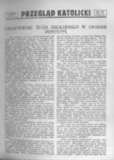 Przegląd Katolicki. 1929.03.10 R.67 nr10