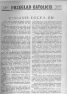 Przegląd Katolicki. 1929.05.19 R.67 nr20