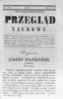 Przegląd Naukowy, Literaturze, Wiedzy i Umnictwu Poświęcony. 1844 T.3 nr21