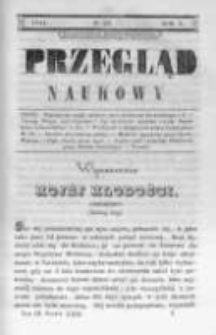 Przegląd Naukowy, Literaturze, Wiedzy i Umnictwu Poświęcony. 1844 T.3 nr23