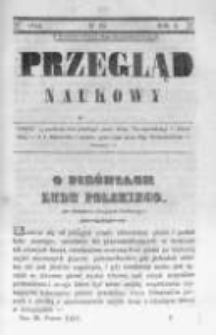 Przegląd Naukowy, Literaturze, Wiedzy i Umnictwu Poświęcony. 1844 T.3 nr24