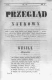 Przegląd Naukowy, Literaturze, Wiedzy i Umnictwu Poświęcony. 1843 T.2 nr10