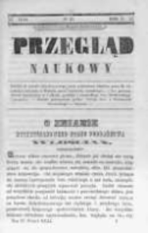 Przegląd Naukowy, Literaturze, Wiedzy i Umnictwu Poświęcony. 1844 T.4 nr31