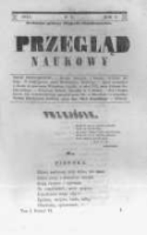 Przegląd Naukowy, Literaturze, Wiedzy i Umnictwu Poświęcony. 1845 T.1 nr6