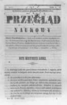 Przegląd Naukowy, Literaturze, Wiedzy i Umnictwu Poświęcony. 1845 T.3 nr22