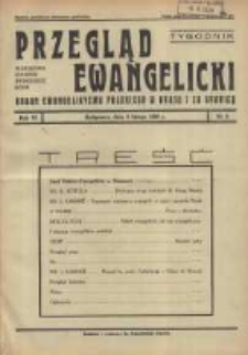 Przegląd Ewangelicki: organ ewangelizmu polskiego w kraju i zagranicą 1939.02.05 R.6 Nr6