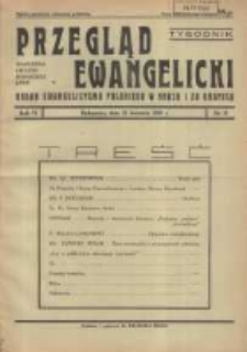 Przegląd Ewangelicki: organ ewangelizmu polskiego w kraju i zagranicą 1939.04.23 R.6 Nr17
