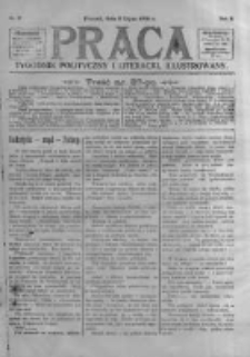 Praca: tygodnik polityczny i literacki, illustrowany. 1906.07.08 R.10 nr27